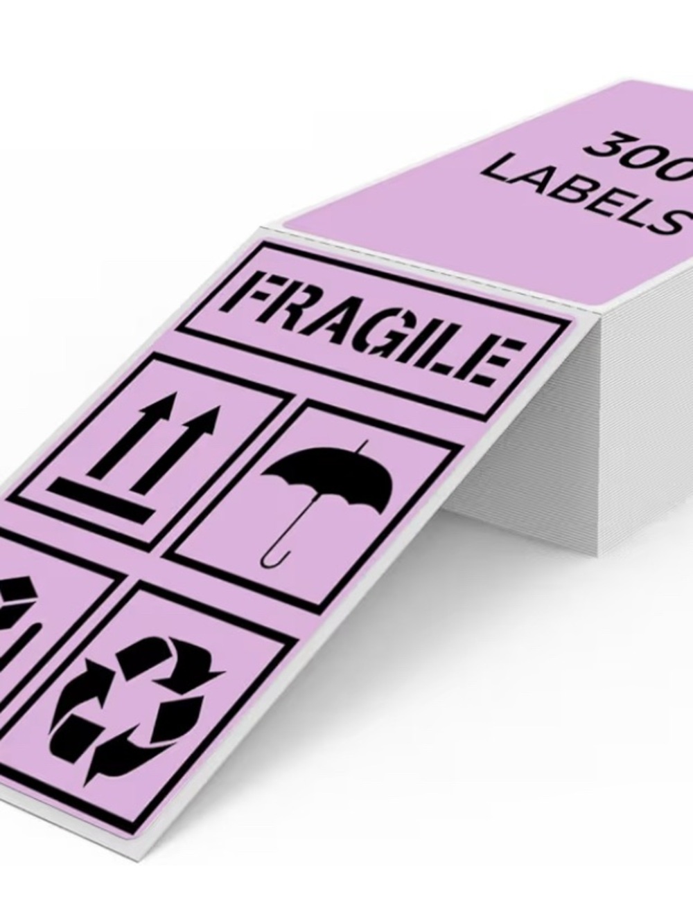 100 Custom 3” x 5” stickers colors: yellow, red, orange, tan, purple - Picture 4 of 6